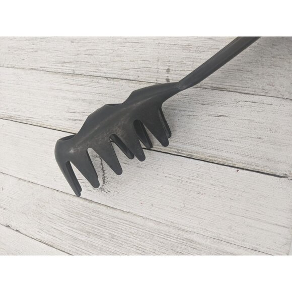 Tailor Made #1 Spaghetti Pasta Fork Black 11" Nylon Fork Server Spoon Measuring - Picture 7 of 7